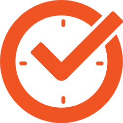 icon for on time